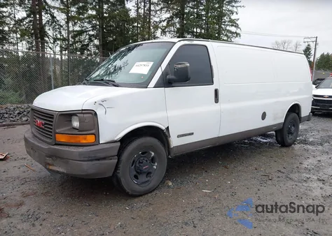 2006 GMC Savana Work Van z USA, uszkodzony, nr VIN 1GTGG29VX61148339